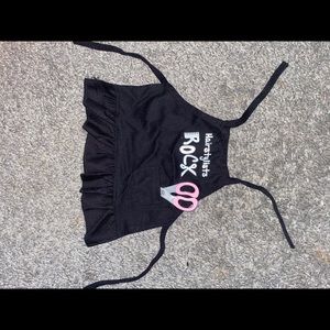 American girl Salon outfit with scissors